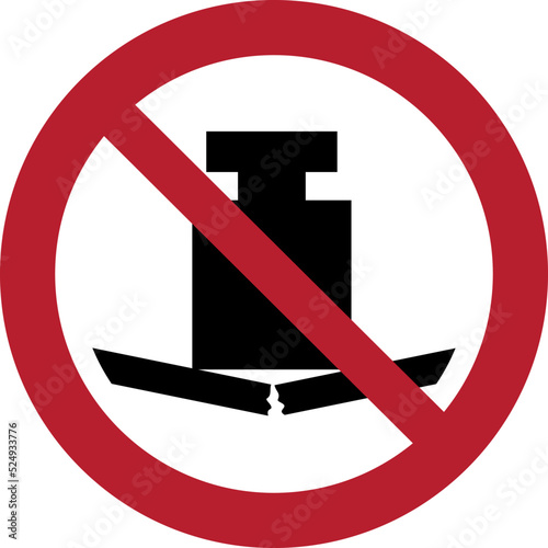 ISO 7010 P012 – No heavy load