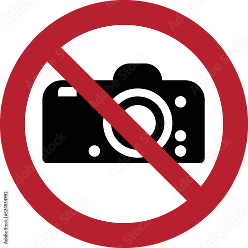 ISO 7010 P029 – No photography