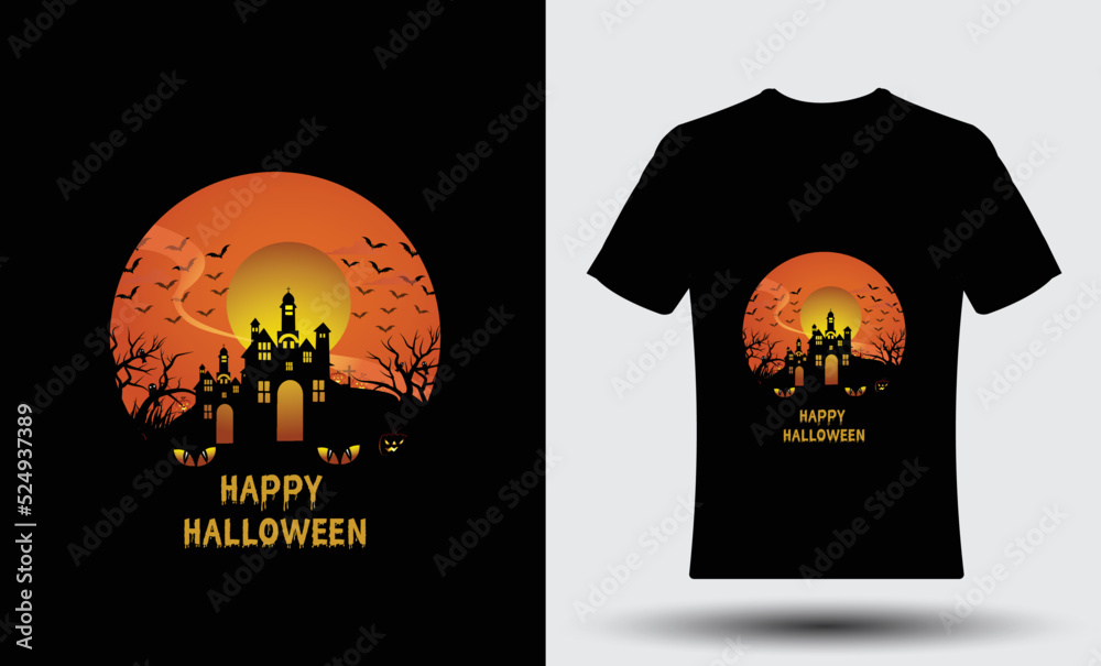 Beautiful and eye-catching Halloween T-shirt Design 15