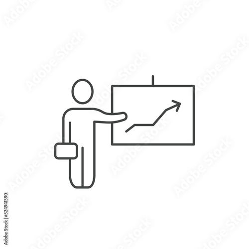 presentation icons  symbol vector elements for infographic web