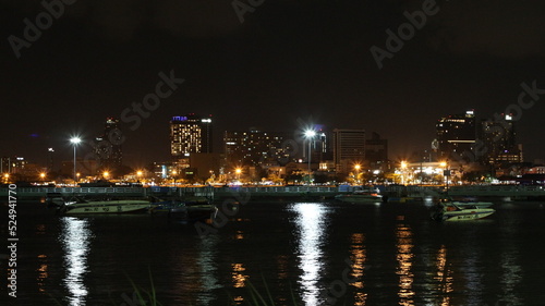 city harbour at night © Respect