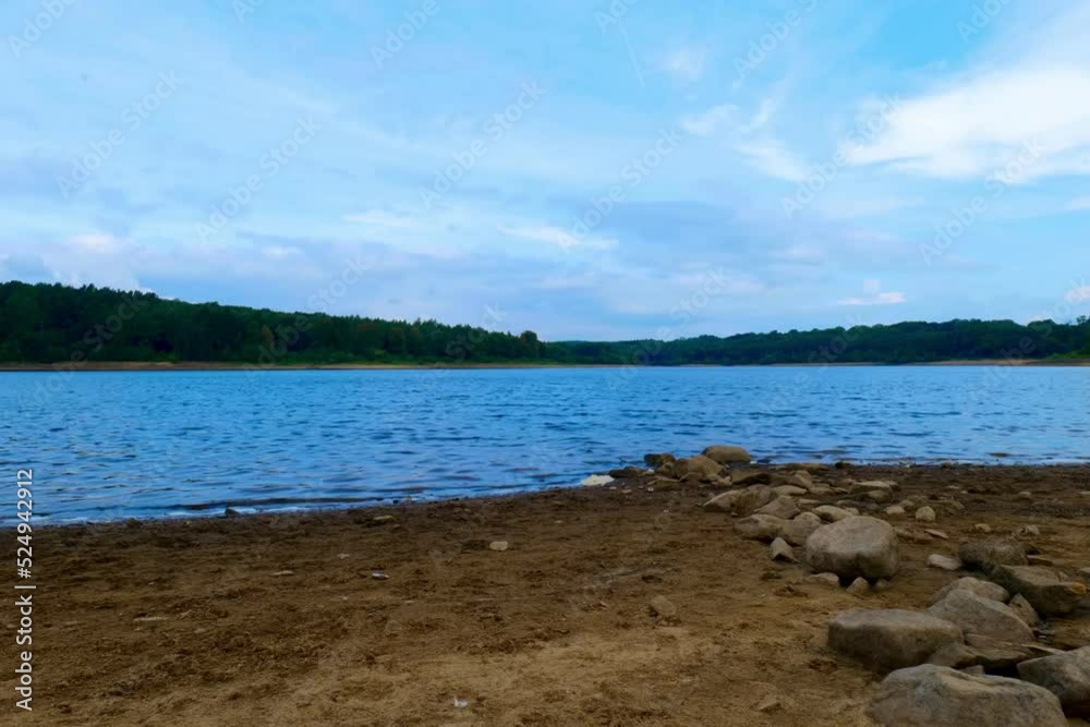 Timelapse of Swinsty Reservoir in North Yorkshire. Lots of water movement on the lake and some cloud formations moving across the sky. Timelapse of Swinsty Reservoir in North Yorkshire. Lots of water movement on the lake and some cloud formations moving across the sky.