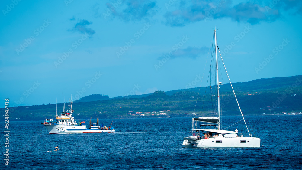 Fototapeta premium açores almoxarife, mar oceano