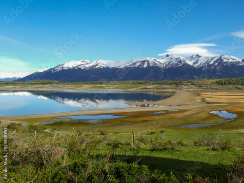 snowcapped mountains at Los Glaciares national park, Argentina