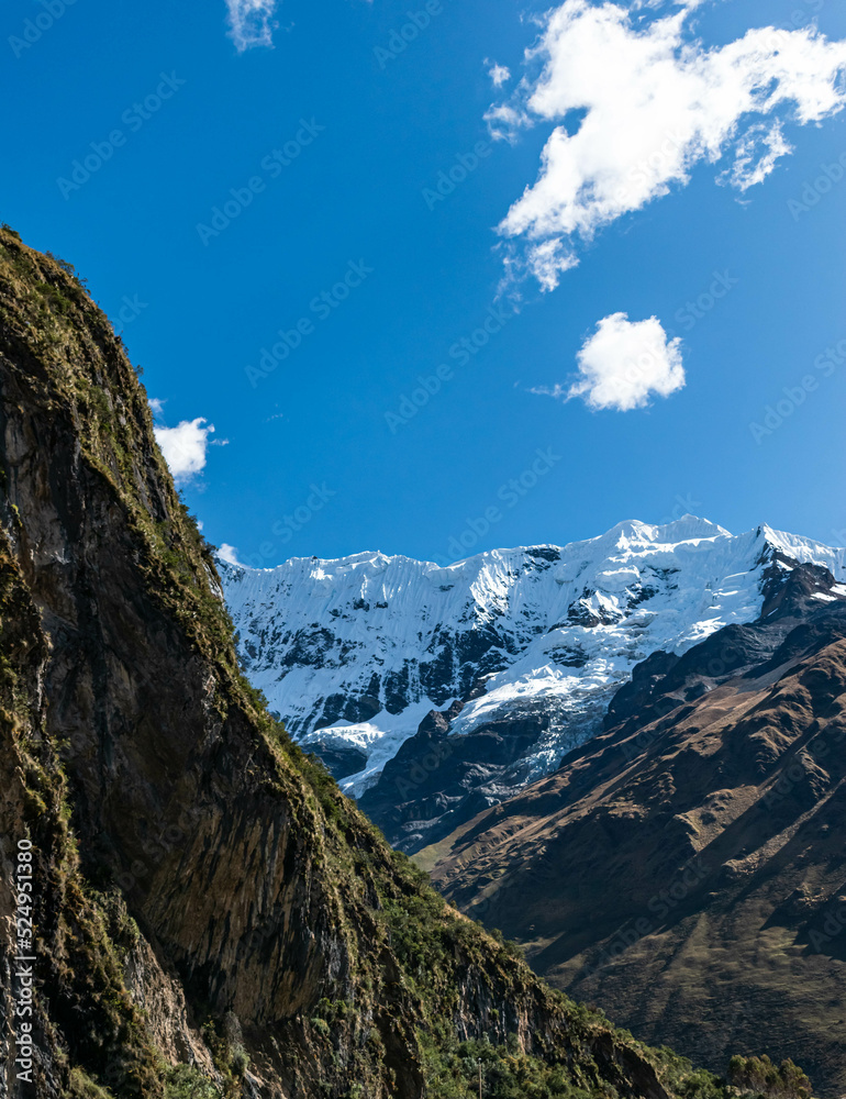 Salkantay mountain, near Humantay in Peru