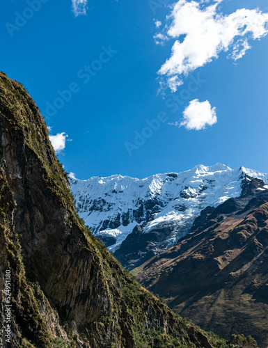 Salkantay mountain, near Humantay in Peru