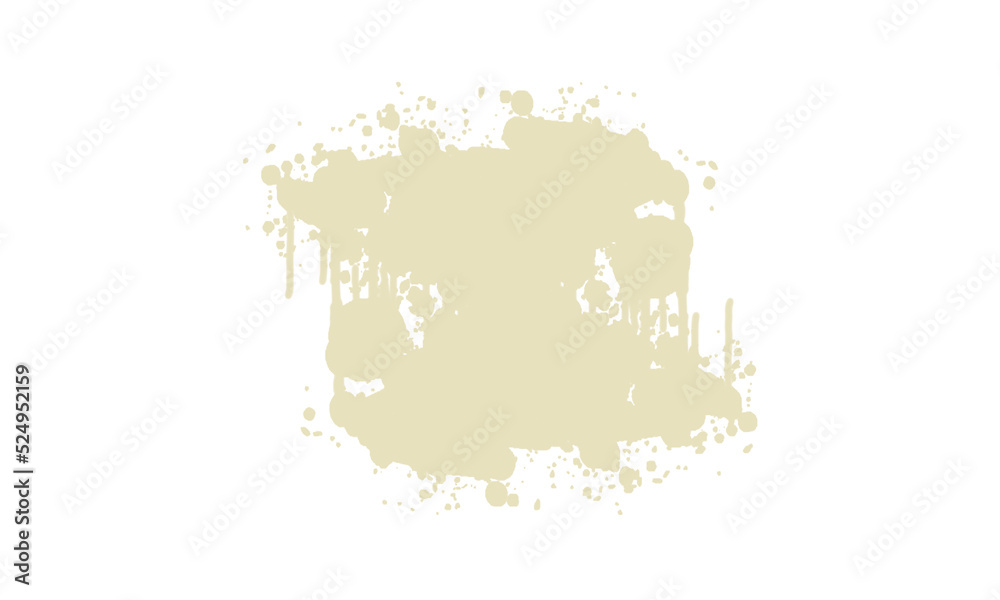 Obraz premium cream color splash