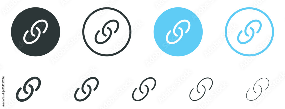 Link icon, internet url symbol connect button - webpage url link sign symbol Link icon, internet url symbol connect button - webpage url link sign symbol
