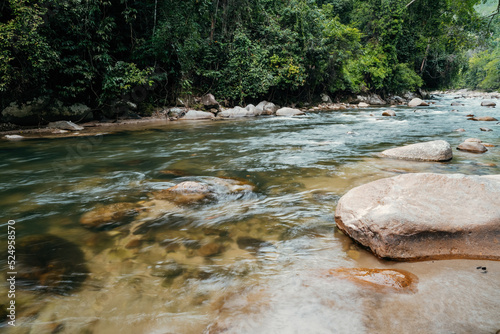 River at Sungai Kampar, Gopeng, Perak. photo