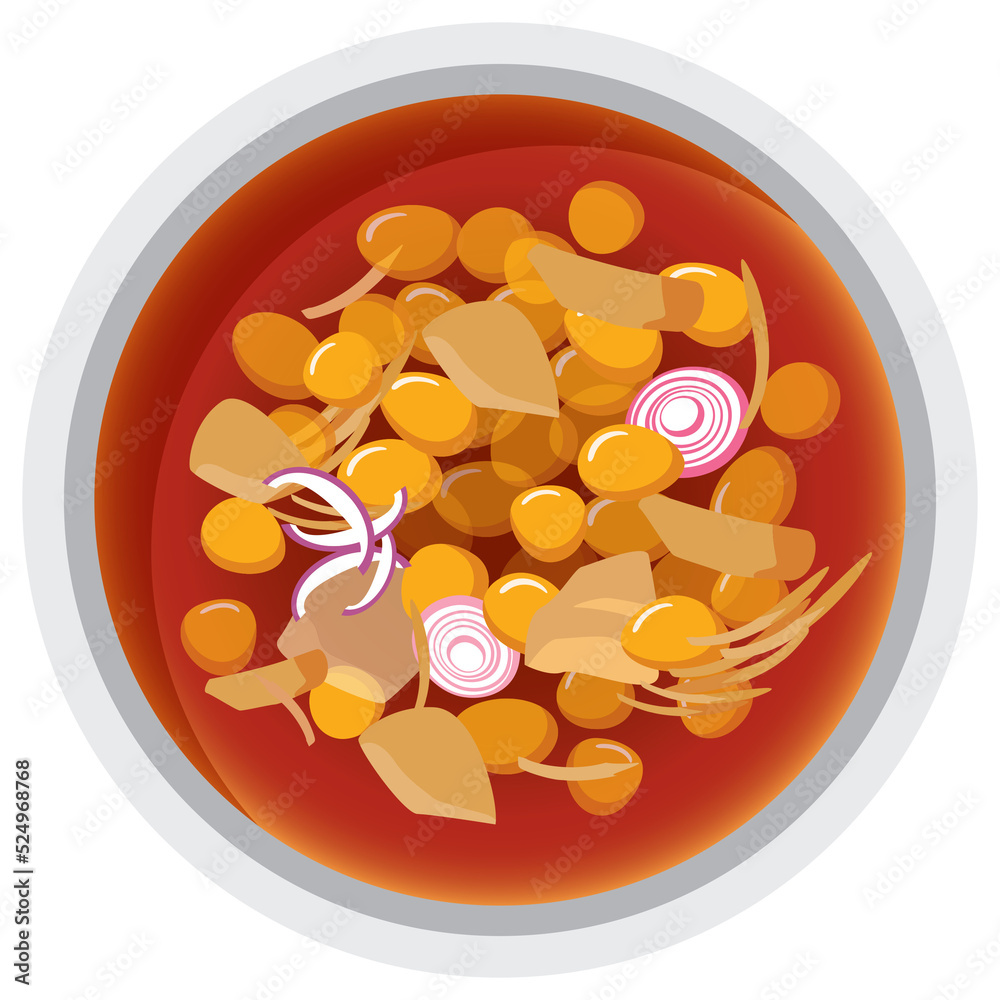 pozole mexican food. pozole mexican food.
