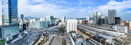 静岡県静岡市の静岡駅北口の市街地