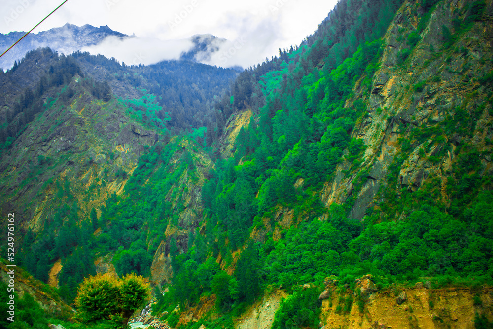 Fototapeta premium mountains in the mountains