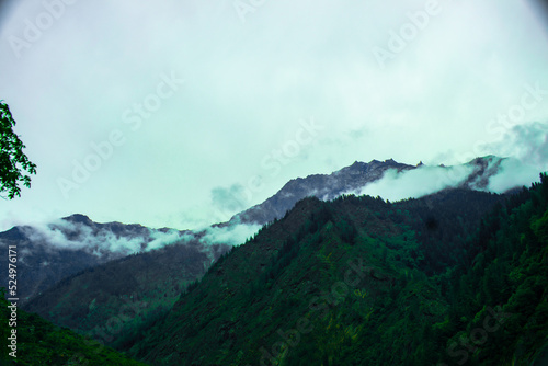 landscape with clouds