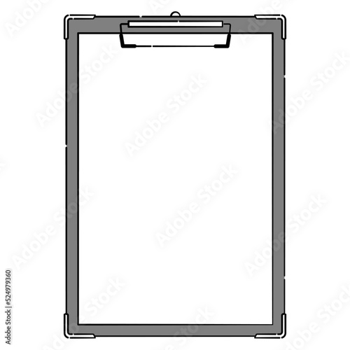 Clipboard simple illustration