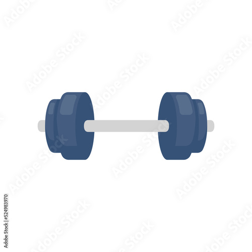 Fitness dumbbells made of steel with weights for lifting exercises to build muscle.