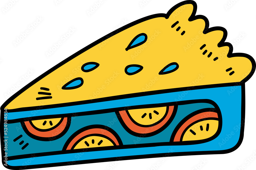 food doodle illustration on transparent background food doodle illustration on transparent background