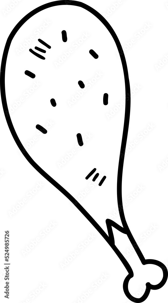 barbeque doodle illustration on transparent background barbeque doodle illustration on transparent background