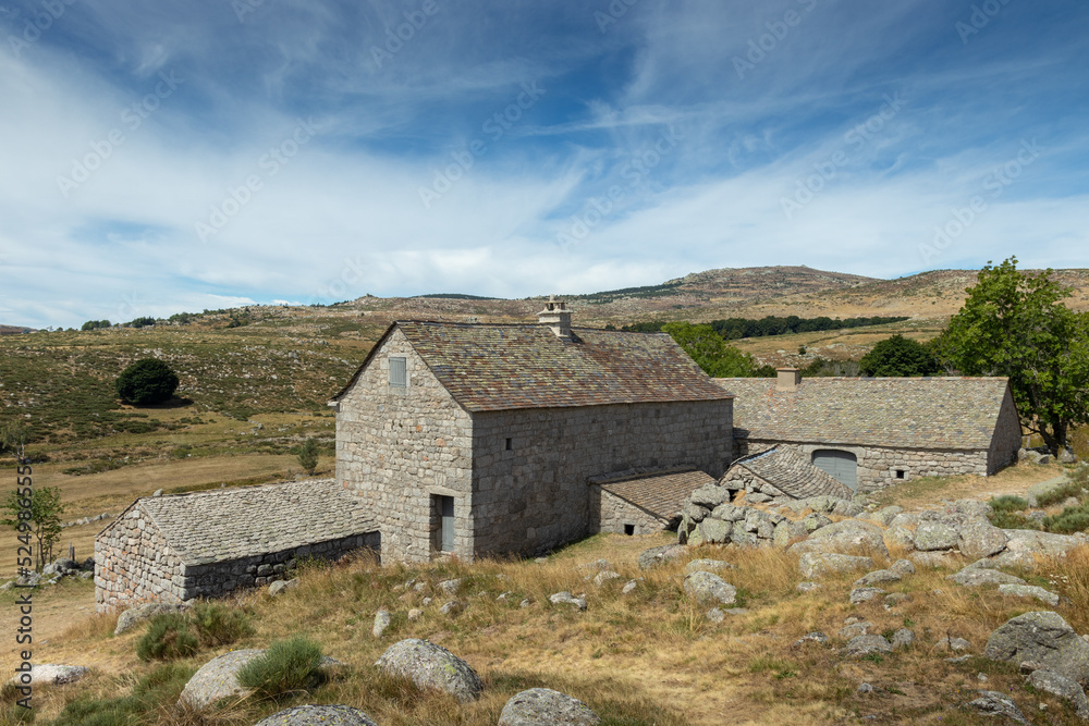 Le mas Camargues en Lozère