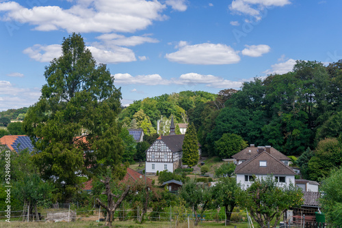 View to the german village called Trendelburg