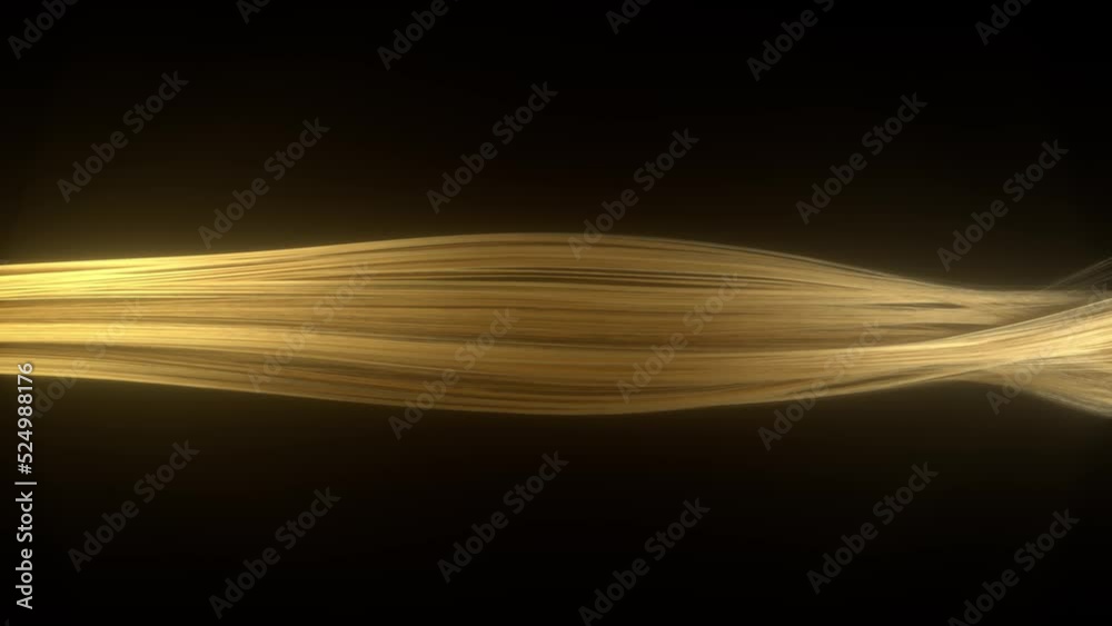 abstract gold wave transportation motion