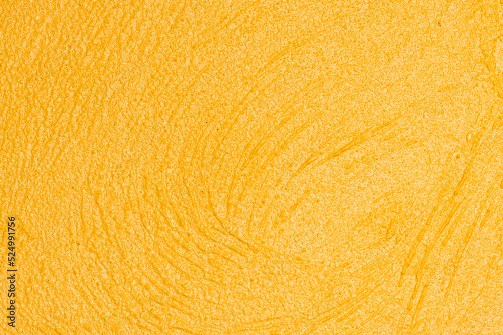 Textured Abstract yellow paint brush for background. Textured Abstract yellow paint brush for background.