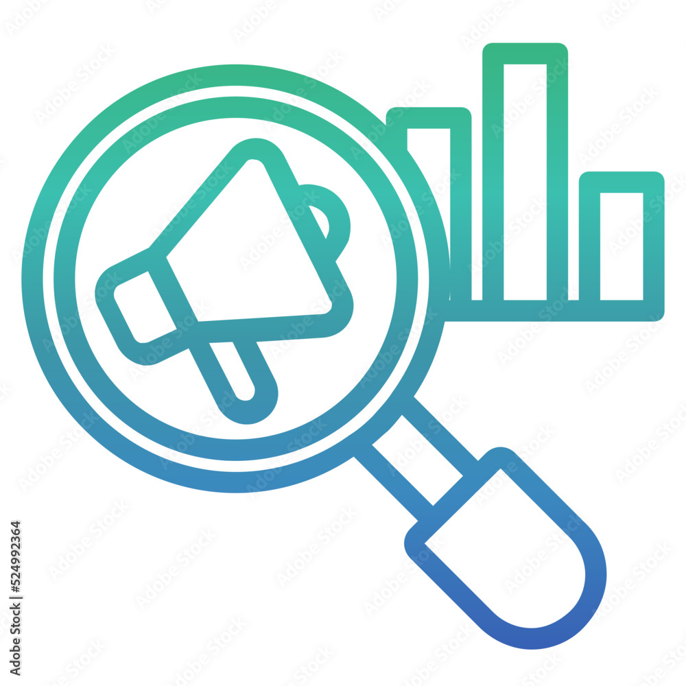 Search engine , Digital Marketing gradient icon. Search engine , Digital Marketing gradient icon.