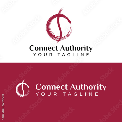 Connect Authority Logo Vector Illustration