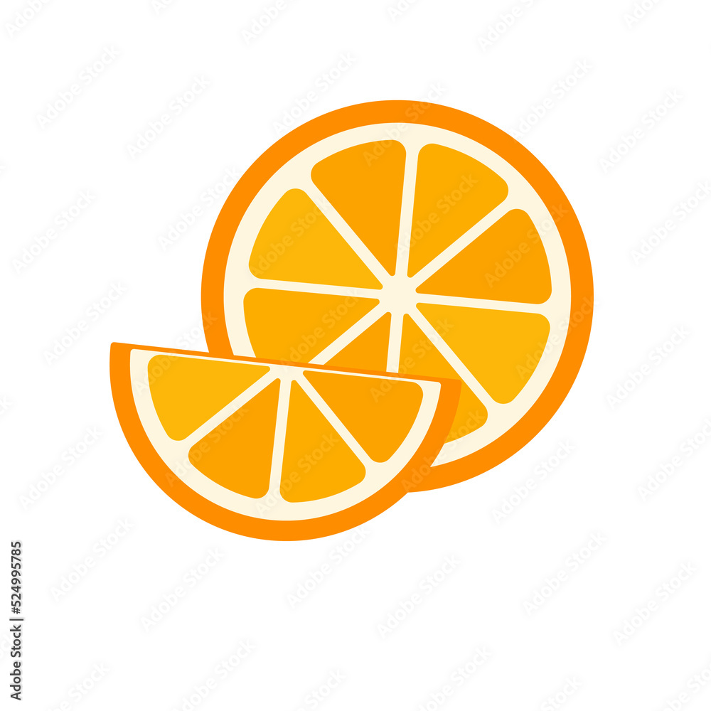 Sweet orange fruit. High vitamin C oranges are sliced for refreshing orange juice in the summer. Sweet orange fruit. High vitamin C oranges are sliced for refreshing orange juice in the summer.