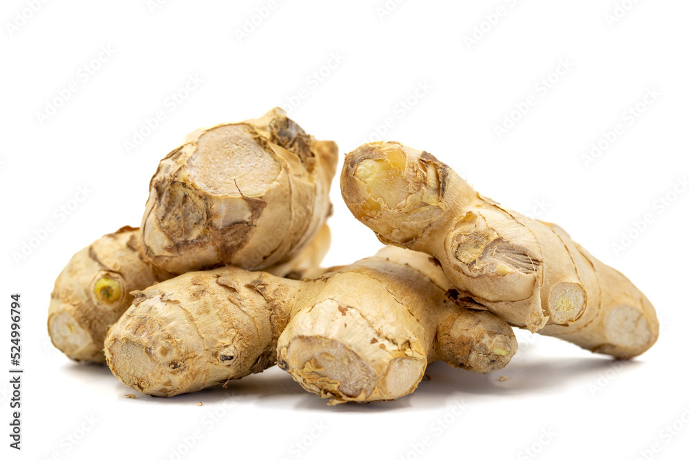 Jerusalem artichoke isolated on white background. Fresh jerusalem artichoke. Organic food. close up Jerusalem artichoke isolated on white background. Fresh jerusalem artichoke. Organic food. close up