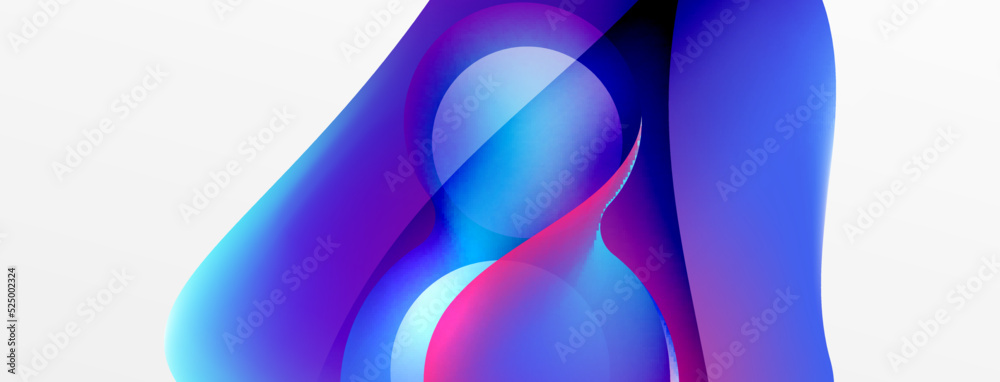 Fluid abstract background. Liquid color gradients composition. Round shapes and circle flowing design for wallpaper, banner, background or landing Fluid abstract background. Liquid color gradients composition. Round shapes and circle flowing design for wallpaper, banner, background or landing