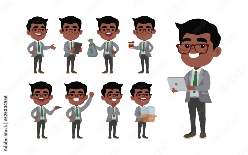 People with different poses. vector
People with different poses. vector