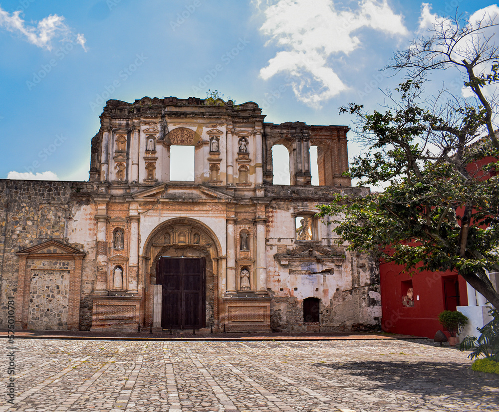 Fototapeta premium Catholic church leaves 