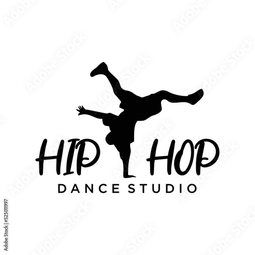 Hip Hop Dance Studio Logo Design