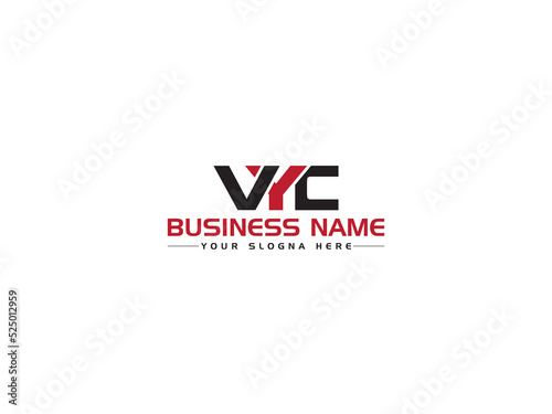 Modern VYC Logo Icon Design, Alphabet VY vyc Logo Letter Vector Image For Your Store or Shop photo