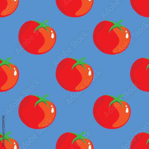 Tomato icon for your design seamless.