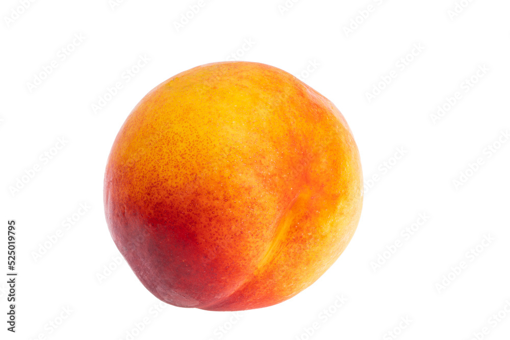 peach isolated peach isolated