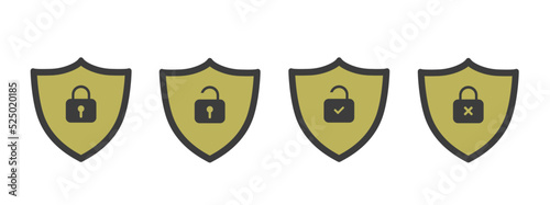 セキュリティ　ロック　パスワード　シールド　セット