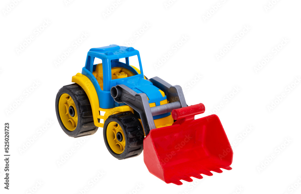 Fototapeta premium children's toy car isolated