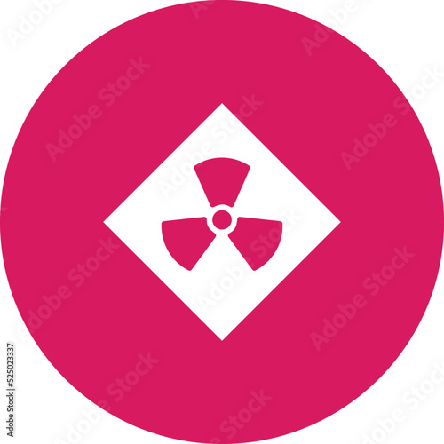 Radiation Vector Icon