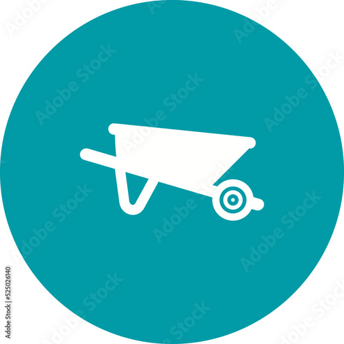 Wheelbarrow Icon