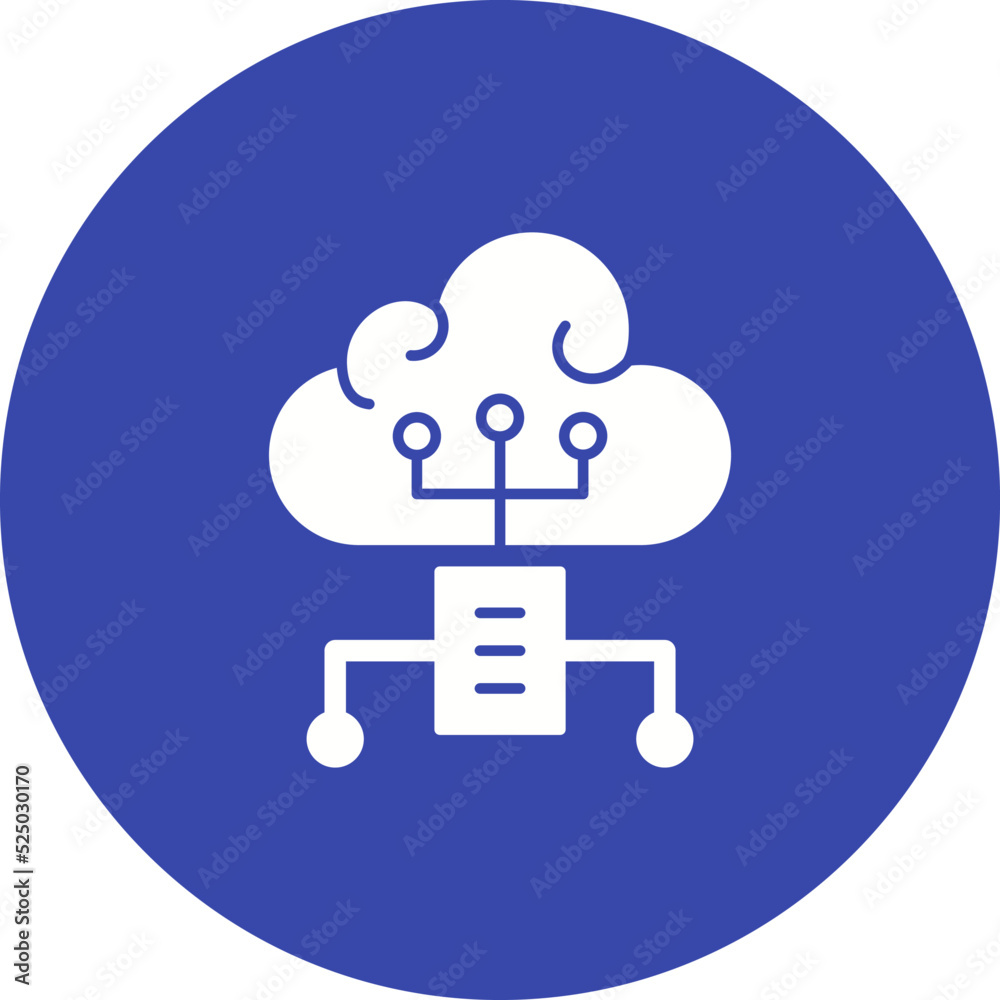 Cloud Computing Icon Cloud Computing Icon
