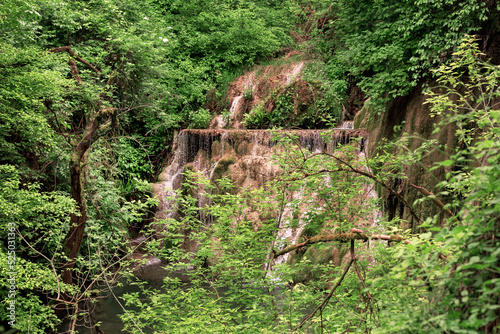 Krushuna Waterfalls panorama, Lovech, Bulgaria photo