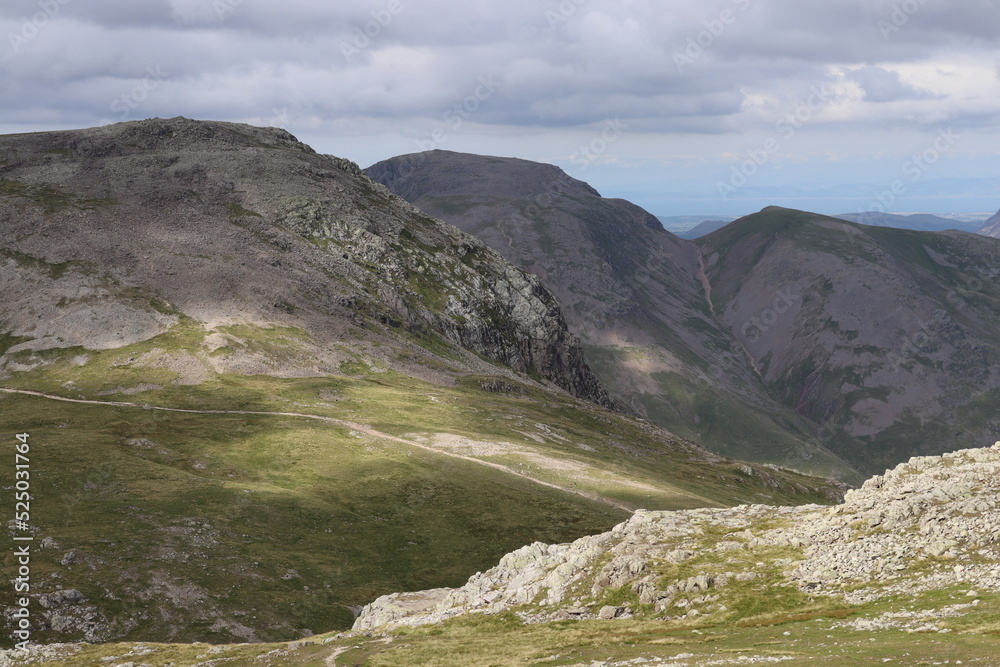 Fototapeta premium Great Gable lake district wainwrights cumbria