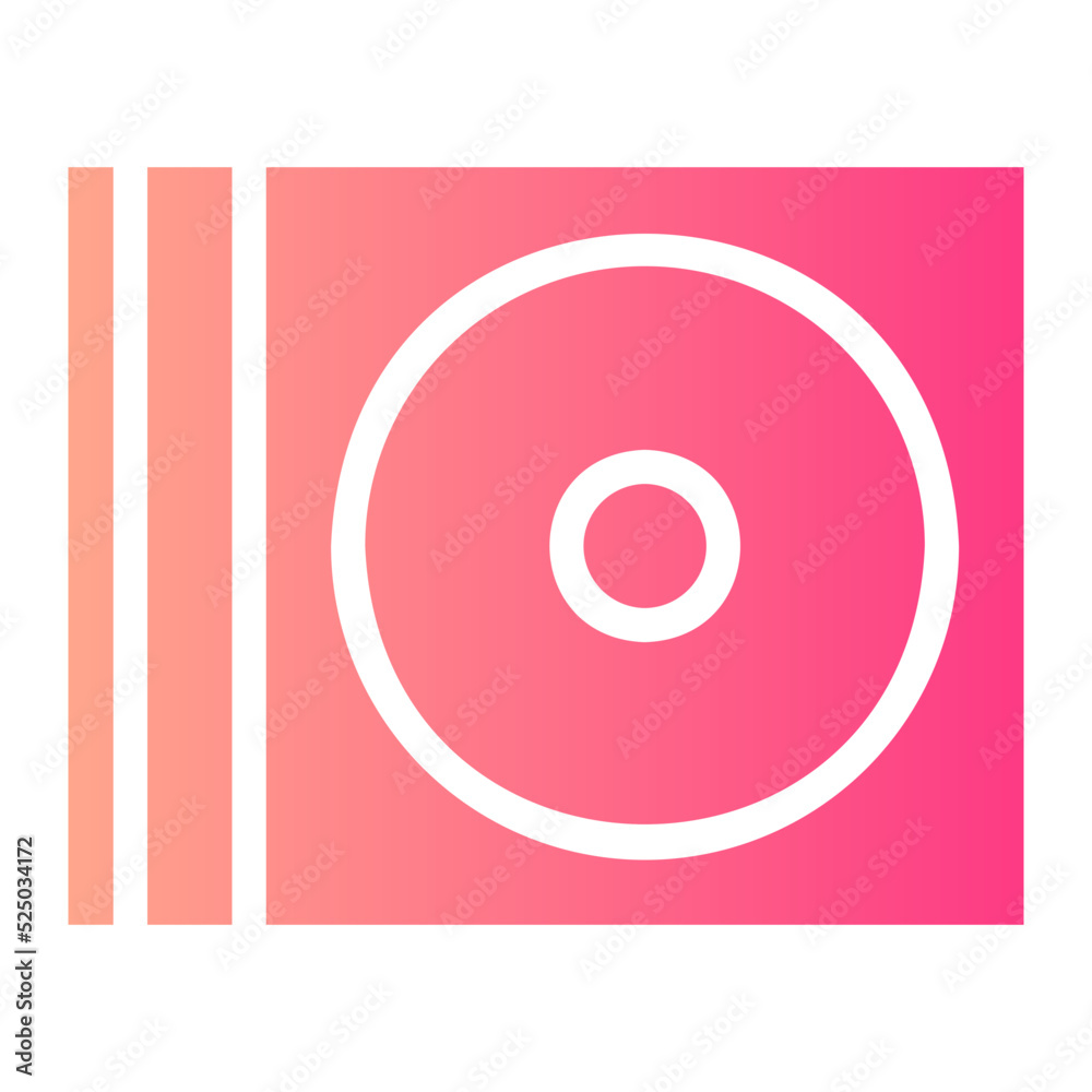 cd gradient icon cd gradient icon