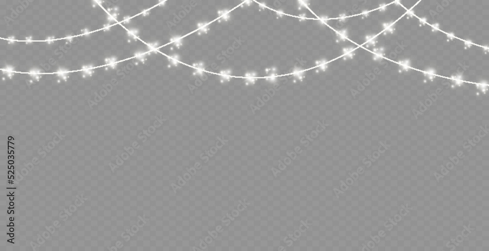 Garland, Christmas, lamp, lanterns, effect, highlight, brightness, hanging