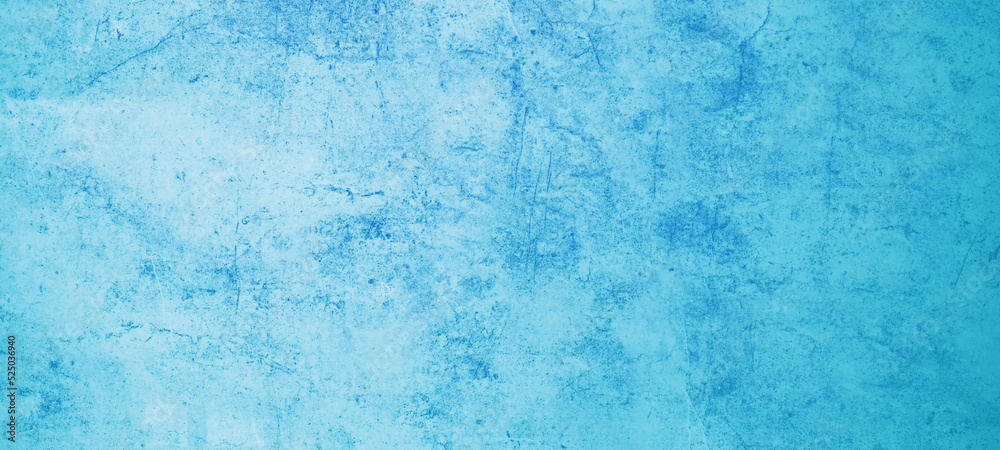 Abstract blue watercolor painted paper texture background