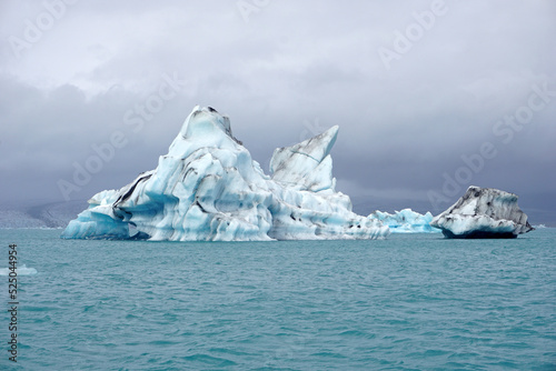 Iceberg at Jokulsarlon glacial lagoon in Iceland