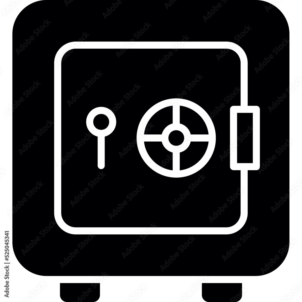 Safe Deposite Icon Safe Deposite Icon