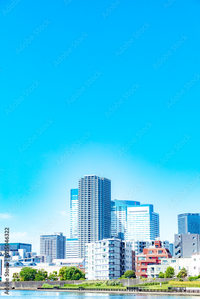 Sky, Skyscraper, Blue