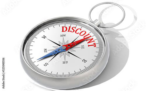 Direction to discount on isolated compass